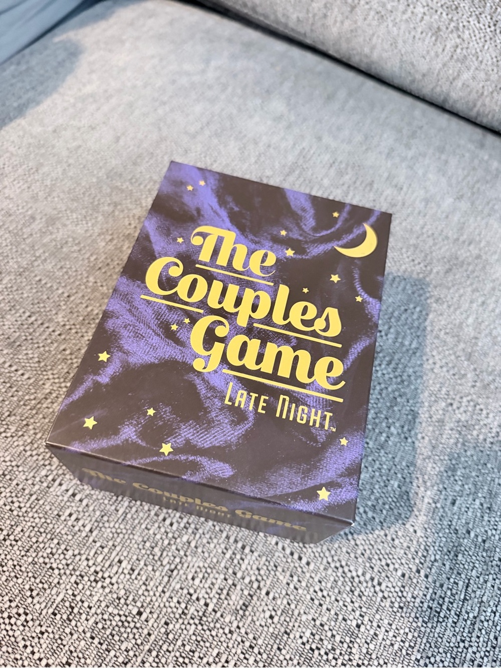 The Couples Game Late Night - Purple & Yellow Relationship Card Game